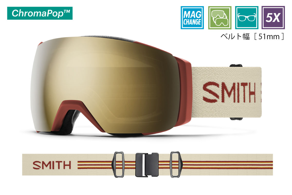 ほぼ新品】Smith I/O 佳い Mag XL ゴーグル